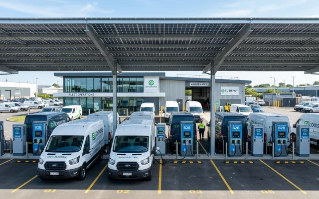 The Future of Commercial EV Fleet Charging