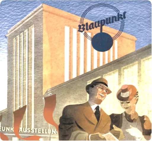 old Blaupunkt poster