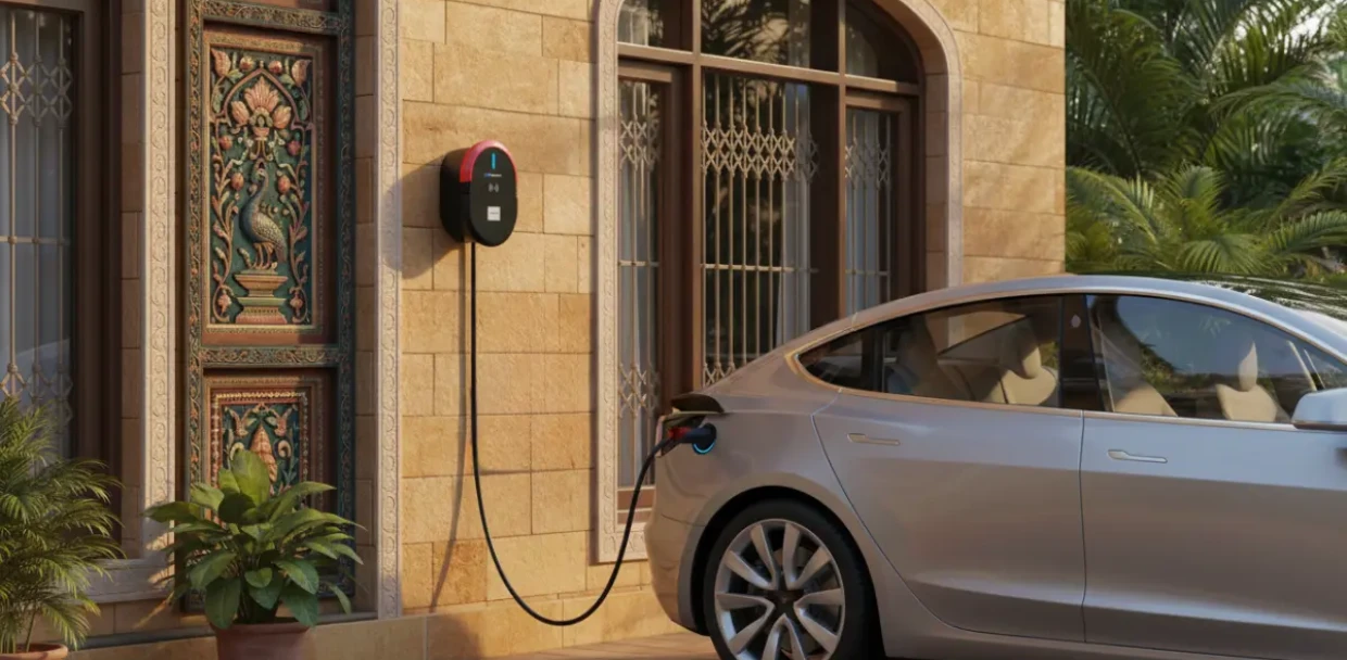 EV charger installation India